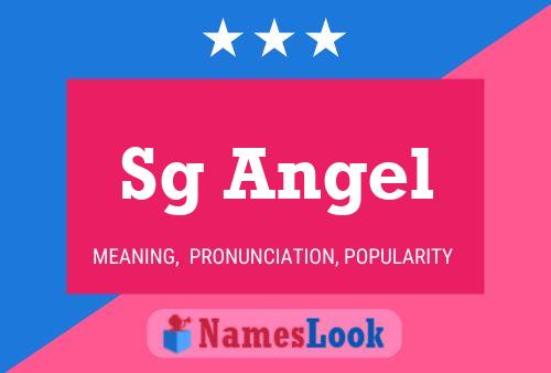 Sg Angel Name Poster