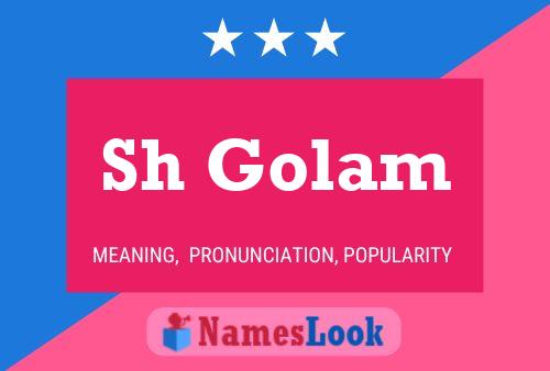 Sh Golam Name Poster