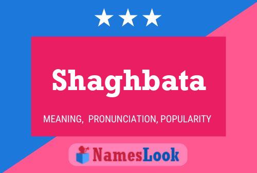 Shaghbata Name Poster