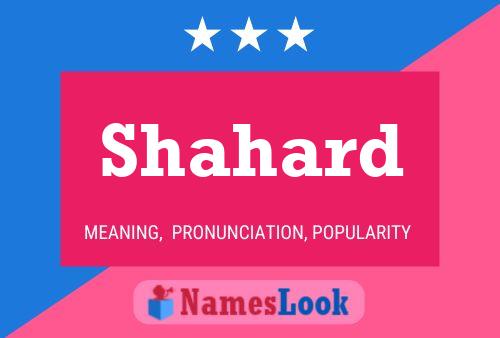 Shahard Name Poster