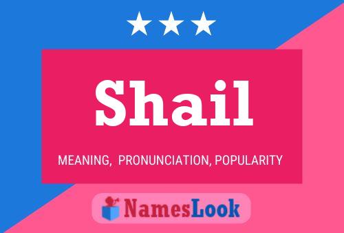 Shail Name Poster