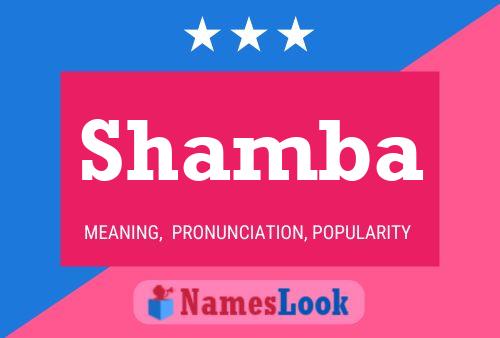 Shamba Name Poster