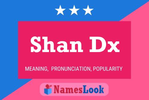 Shan Dx Name Poster