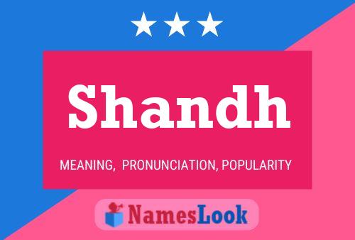 Shandh Name Poster