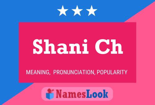 Shani Ch Name Poster