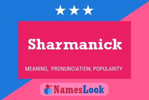 Sharmanick Name Poster