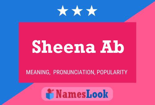 Sheena Ab Name Poster