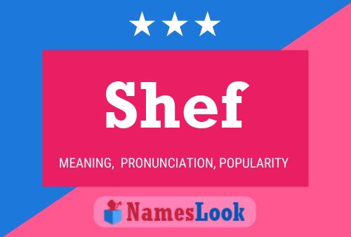 Shef Name Poster