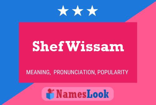 Shef Wissam Name Poster