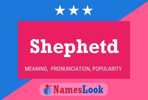 Shephetd Name Poster