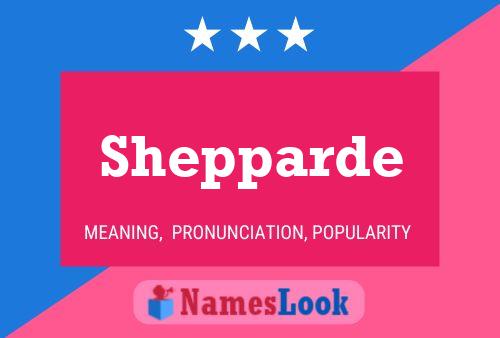 Shepparde Name Poster