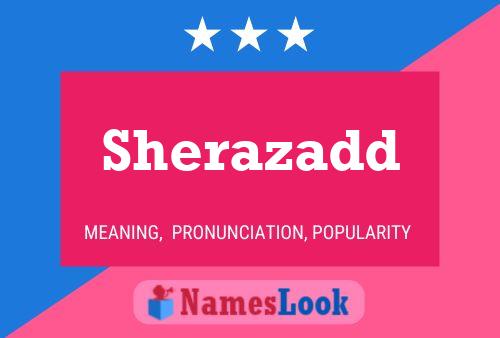 Sherazadd Name Poster