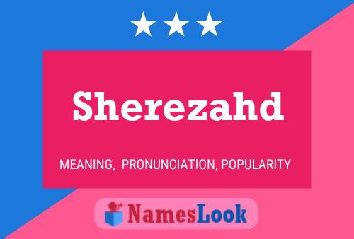 Sherezahd Name Poster