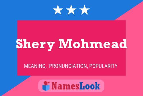 Shery Mohmead Name Poster