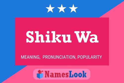 Shiku Wa Name Poster