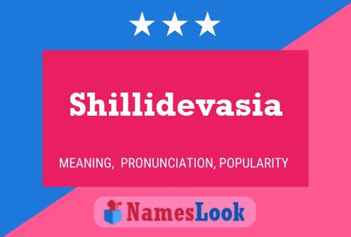 Shillidevasia Name Poster