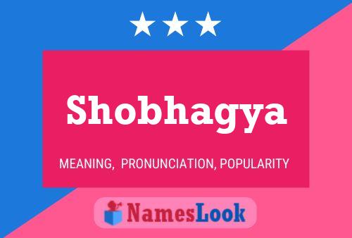 Shobhagya Name Poster