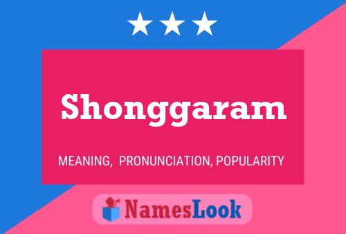 Shonggaram Name Poster