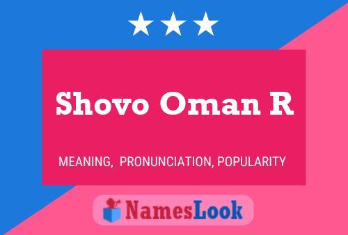 Shovo Oman R Name Poster