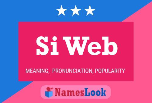 Si Web Name Poster