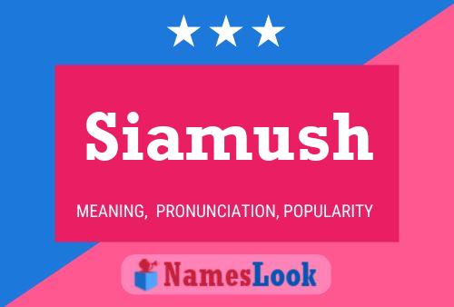 Siamush Name Poster