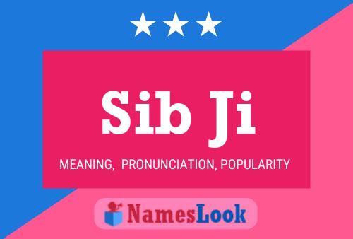 Sib Ji Name Poster