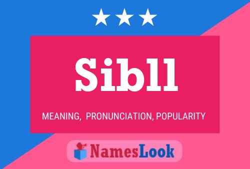 Sibll Name Poster