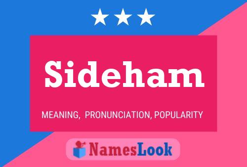 Sideham Name Poster