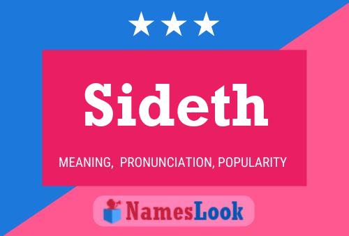 Sideth Name Poster