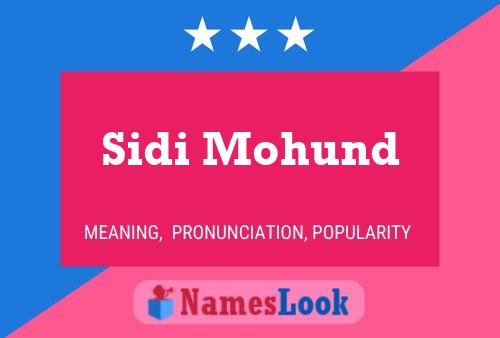 Sidi Mohund Name Poster