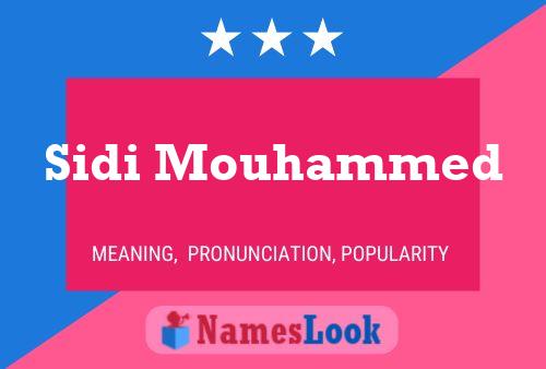 Sidi Mouhammed Name Poster