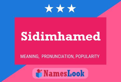 Sidimhamed Name Poster