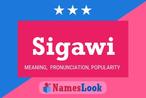 Sigawi Name Poster