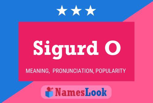 Sigurd O Name Poster