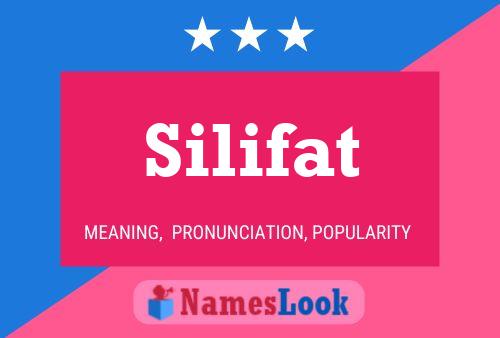 Silifat Name Poster