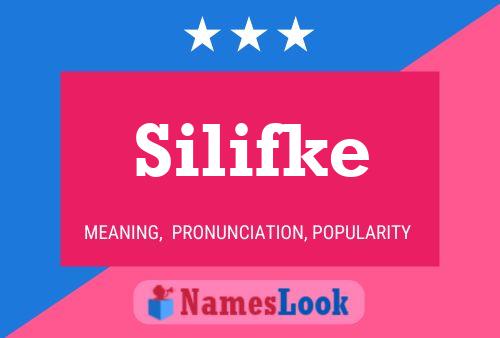 Silifke Name Poster