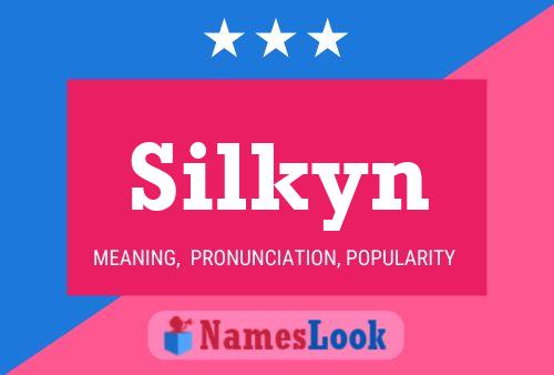 Silkyn Name Poster