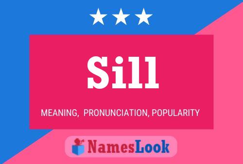 Sill Name Poster