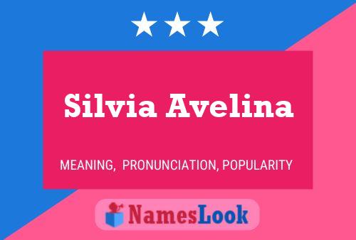 Silvia Avelina Name Poster