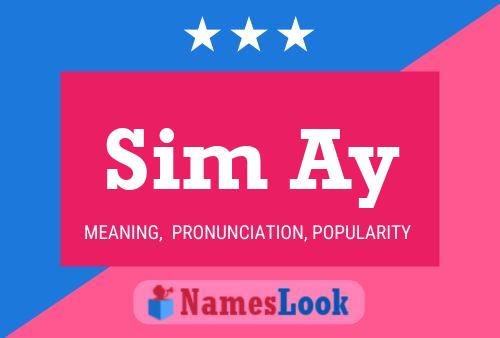 Sim Ay Name Poster