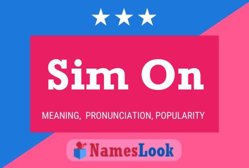 Sim On Name Poster