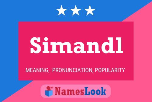 Simandl Name Poster