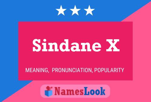 Sindane X Name Poster