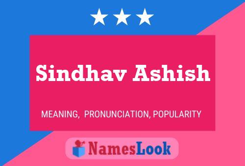 Sindhav Ashish Name Poster