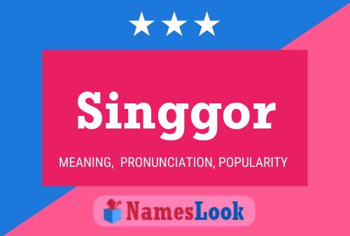 Singgor Name Poster