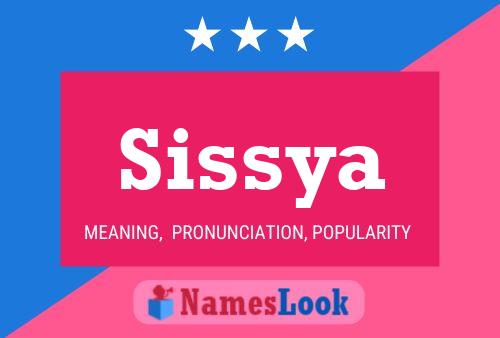 Sissya Name Poster