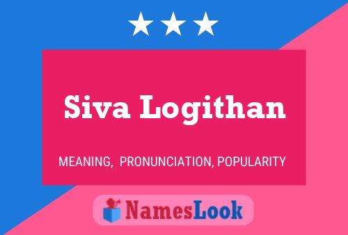 Siva Logithan Name Poster