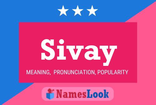 Sivay Name Poster