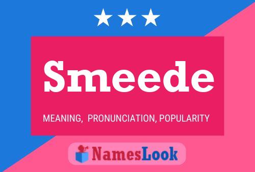 Smeede Name Poster