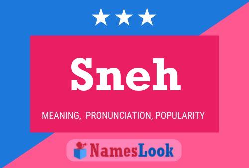 Sneh Name Poster